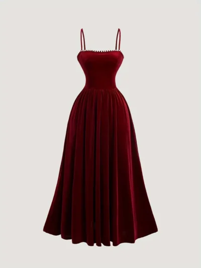elegancka suknia balowa na białym tle