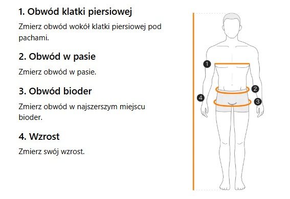 sugestie i instrukcje, jak dobrać rozmiar fraka