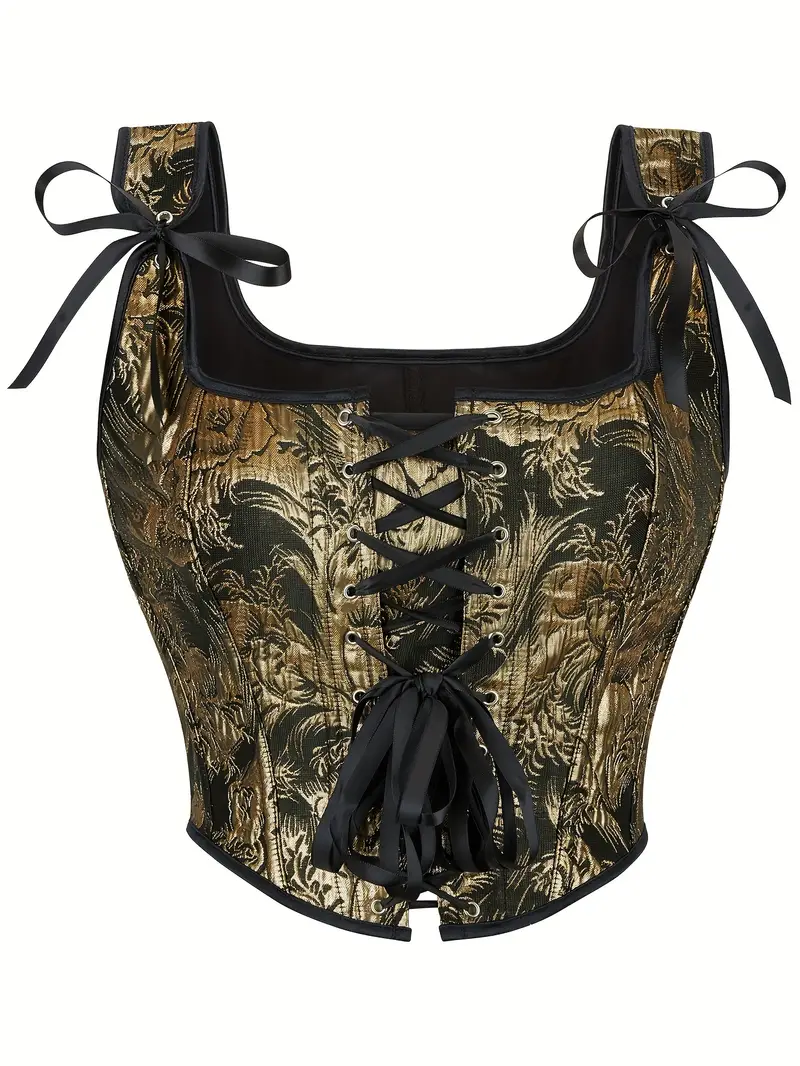 gorset overbust na białym tle